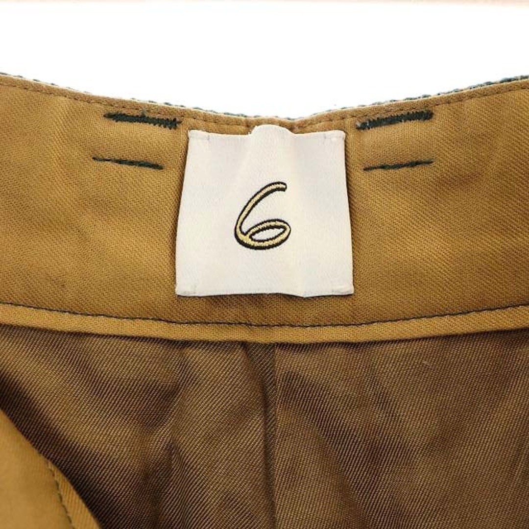 6 ロク ビューティーアンドユース HOUND TOOTH PANTS パンツ レディースのパンツ(その他)の商品写真