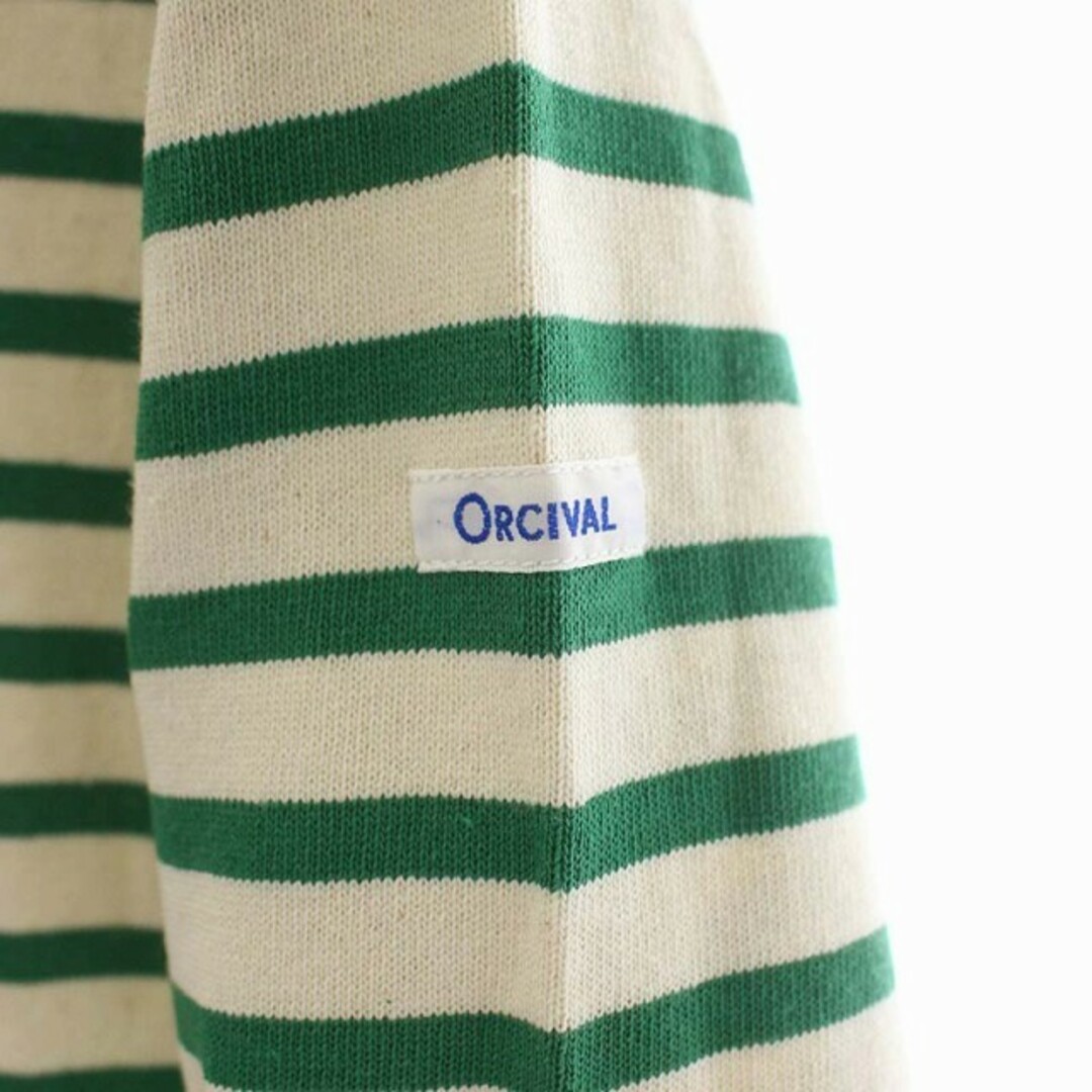 ORCIVAL(オーシバル)のオーチバル オーシバル 長袖 ボーダートップス カットソー Tシャツ ロンT レディースのトップス(カットソー(長袖/七分))の商品写真