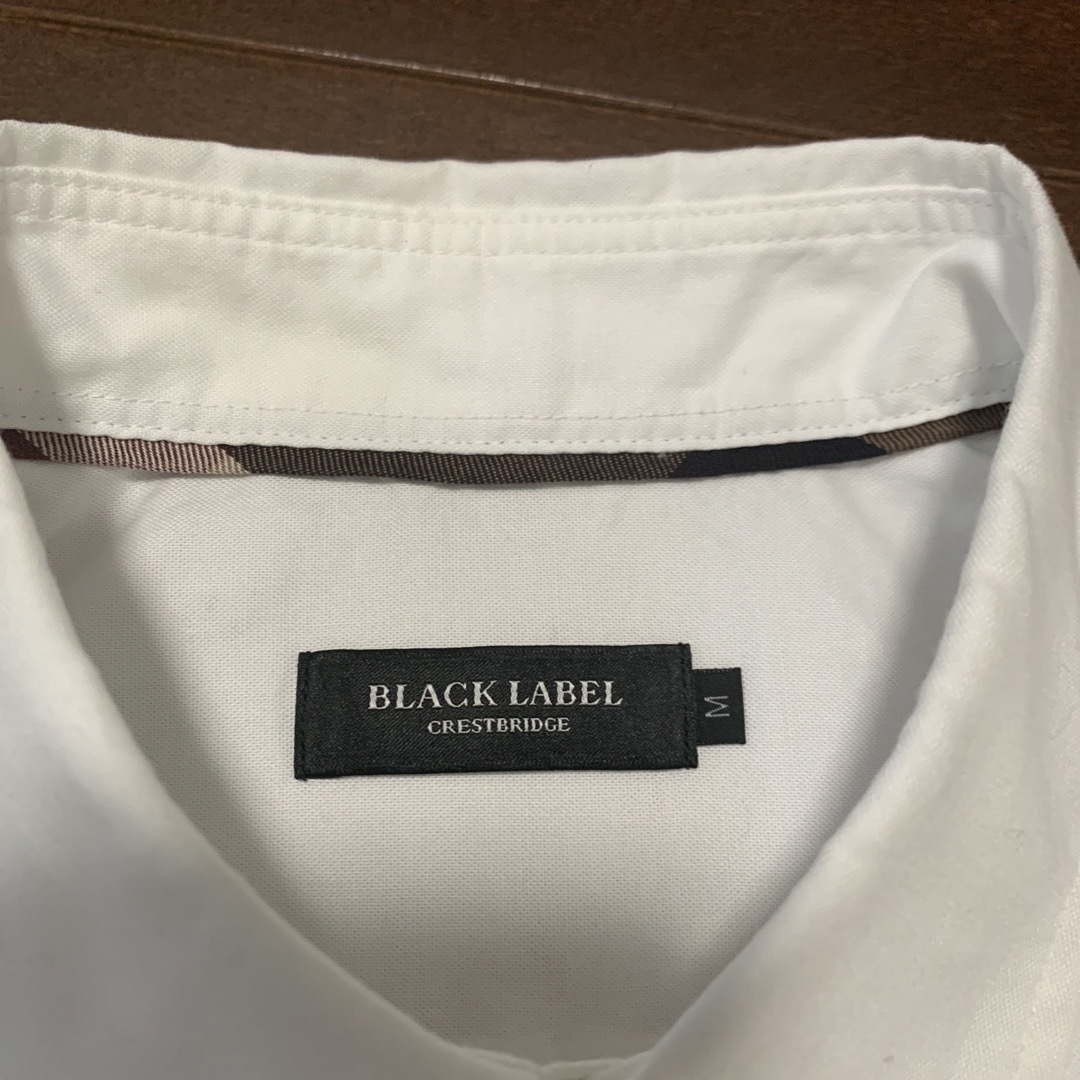 BLACK LABEL CRESTBRIDGE(ブラックレーベルクレストブリッジ)のブラックレーベル白シャツサイズM メンズのトップス(シャツ)の商品写真