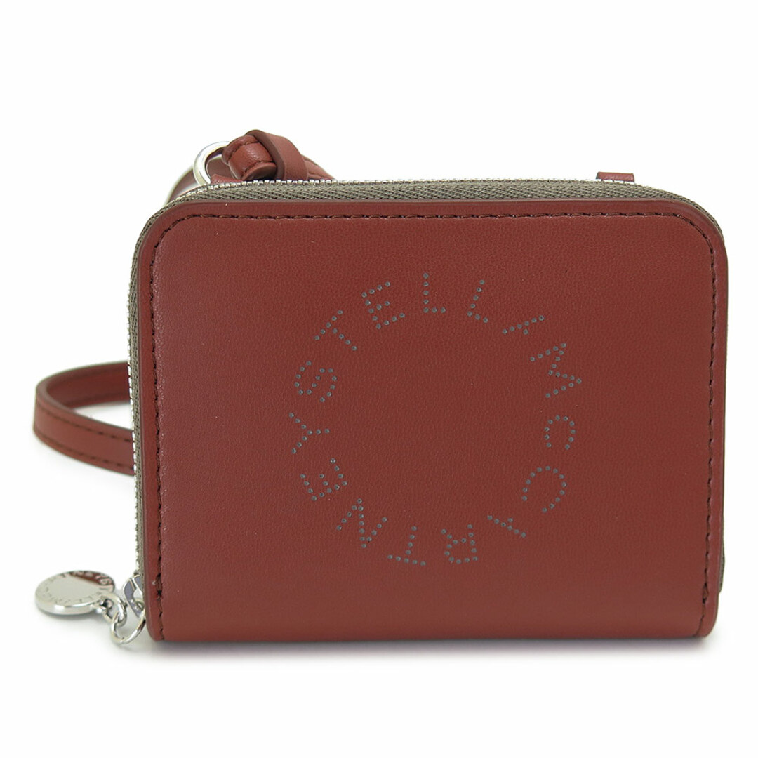 Stella McCartney(ステラマッカートニー)のステラマッカートニー カードケース レディース 7P0006 W8856 2504 コインケース 小銭入れ 財布 ステラ ロゴ ジップ ストラップ カードホルダー バイカラー シエラ STELLA McCARTNEY  レディースのファッション小物(名刺入れ/定期入れ)の商品写真