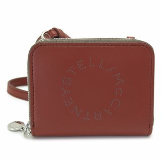 ステラマッカートニー(Stella McCartney)のステラマッカートニー カードケース レディース 7P0006 W8856 2504 コインケース 小銭入れ 財布 ステラ ロゴ ジップ ストラップ カードホルダー バイカラー シエラ STELLA McCARTNEY (名刺入れ/定期入れ)