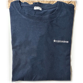 コンバース(CONVERSE)のCONVERSE Tシャツ ロゴ ロゴT ネイビー 半袖(Tシャツ(半袖/袖なし))