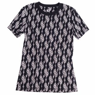 エルメス HERMES レオパード カットソー Tシャツ 34