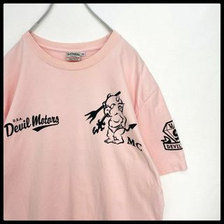 TEDMAN - 【ビッグサイズ】テッドマン　両面プリント　アームロゴ　半袖Tシャツ　サイズ46