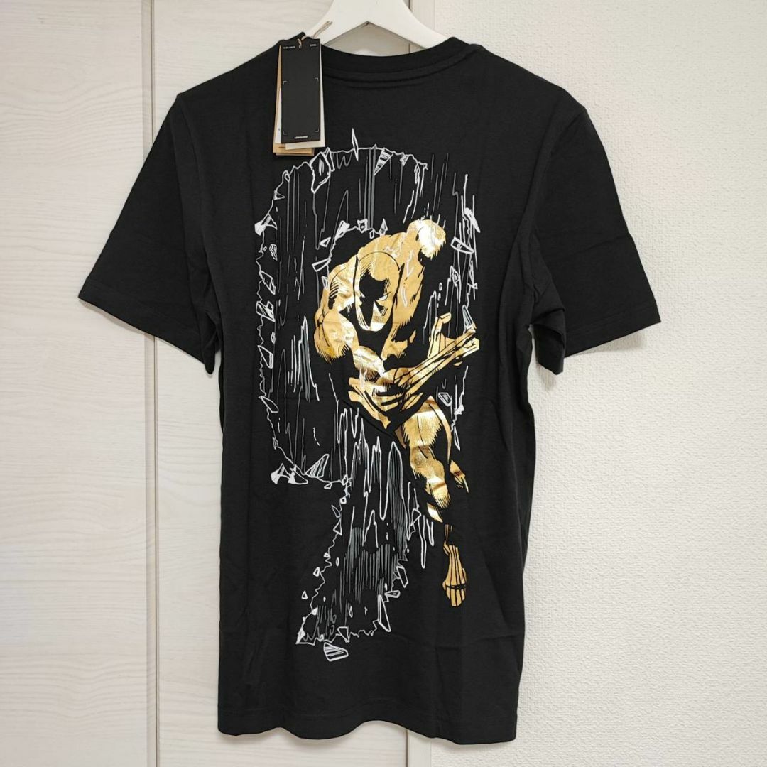 adidas(アディダス)のadidas × MARVEL Black Panther Tシャツ Mサイズ メンズのトップス(Tシャツ/カットソー(半袖/袖なし))の商品写真