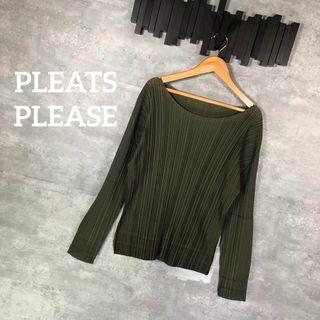 プリーツプリーズイッセイミヤケ(PLEATS PLEASE ISSEY MIYAKE)の『PLEATS PLEASE』プリーツプリーツ (3) プリーツ カットソー(Tシャツ(長袖/七分))