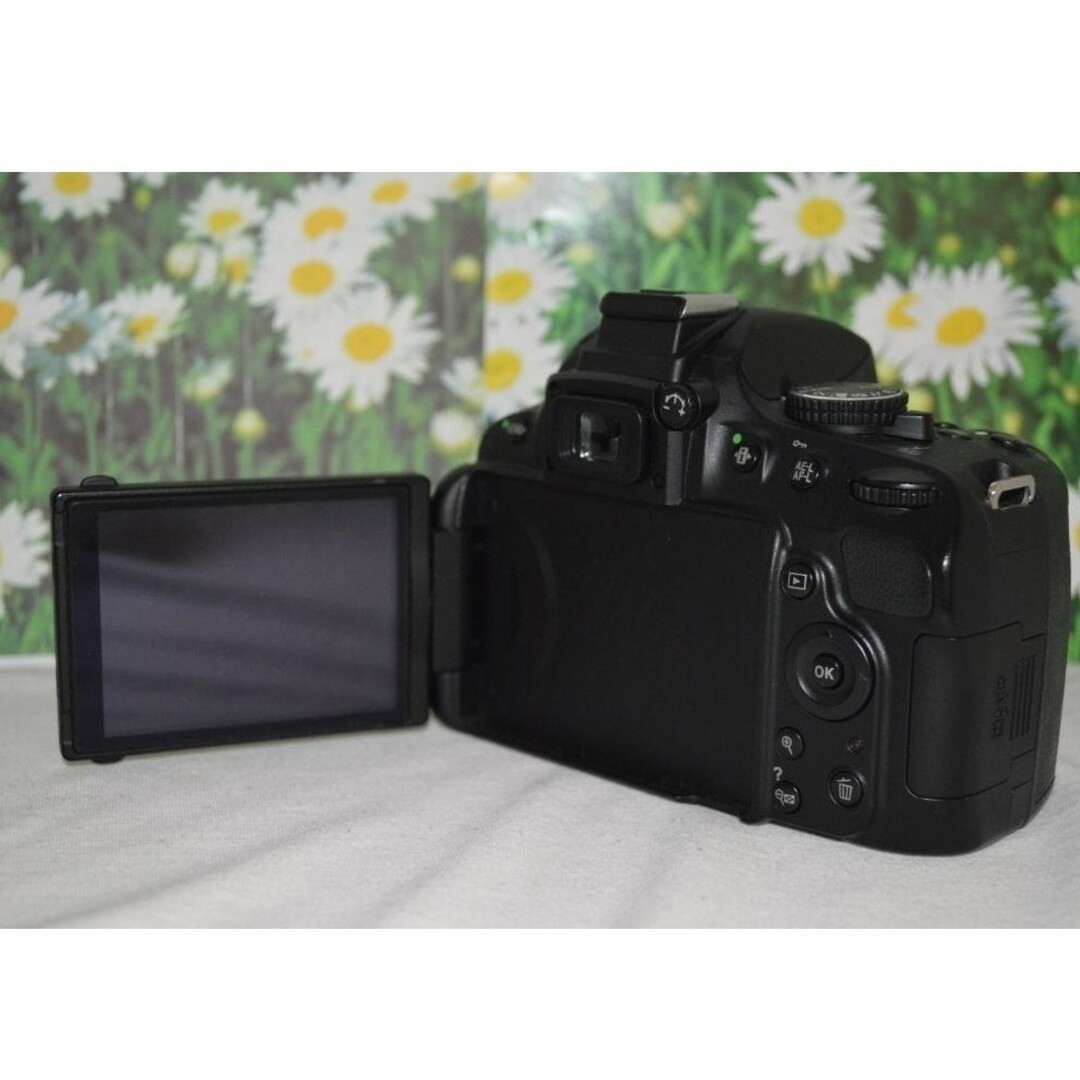 美品✨スマホ転送okNikon ニコン D5100 一眼レフ ダブルレンズセット-