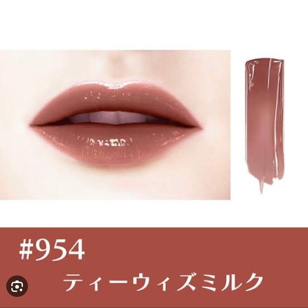 L'Oreal Paris(ロレアルパリ)の【新品】ロレアル パリ シャインオン 954 ティーウィズミルク 秋色 コスメ/美容のベースメイク/化粧品(口紅)の商品写真