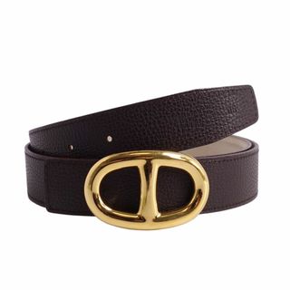 Hermes - エルメス HERMES ベルト リバーシブル シェーヌダンクル