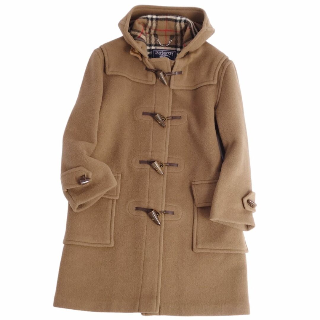 BURBERRY(バーバリー)の美品 Vintage バーバリー Burberrys コート ダッフルコート フーディー 裏チェック 英国製 アウター レディース 6(M相当) ブラウン レディースのジャケット/アウター(その他)の商品写真