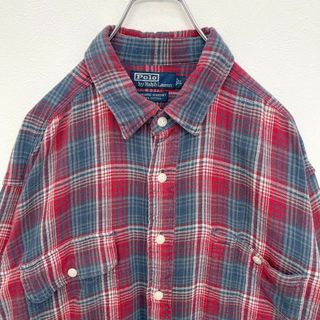 【入手困難】ポロラルフローレン DUNGAREE WORKSHIRT チェック柄