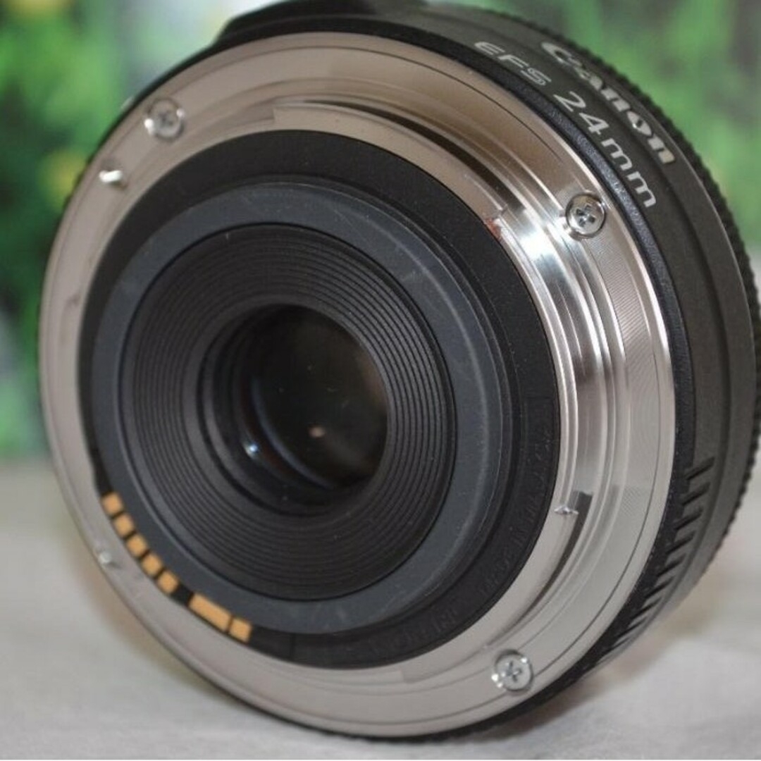 業界最安値挑戦 美品 Canon EF-S 24mm F2.8 STM 軽量薄型パンケーキ