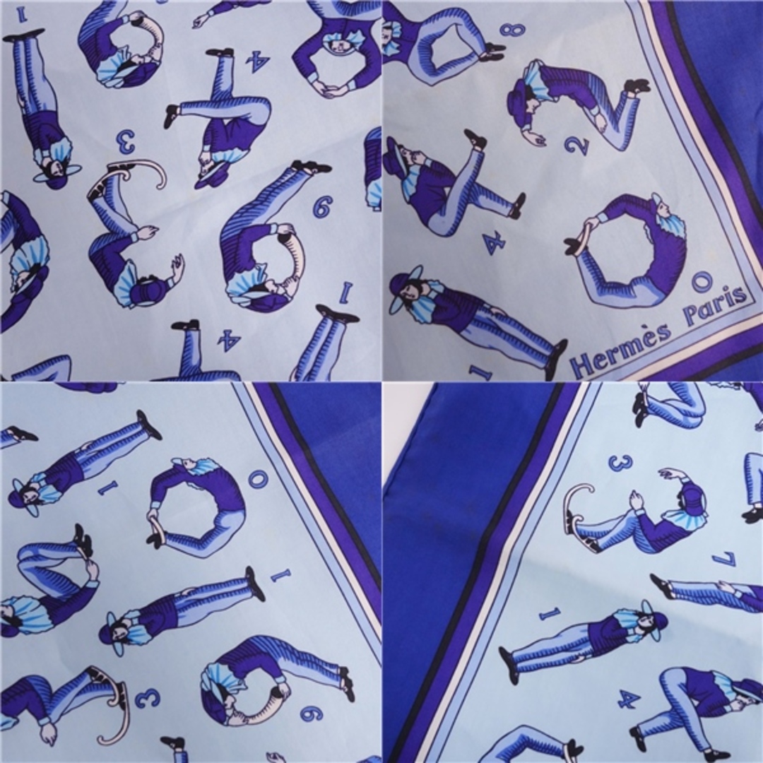 HERMES - エルメス HERMES スカーフ カレ70 Human Nambers 数字