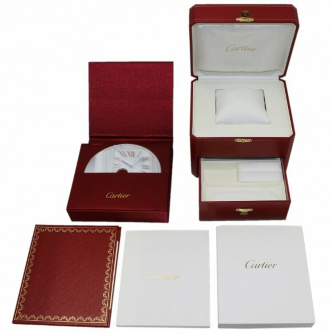 Cartier(カルティエ)のカルティエ Cartier ラブウォッチ WE800631 シルバー文字盤 中古 腕時計 レディース レディースのファッション小物(腕時計)の商品写真