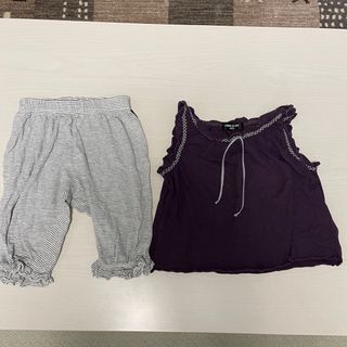 コムサイズム(COMME CA ISM)のコムサイズム　おしゃれ　服　上下セット　100cm(その他)