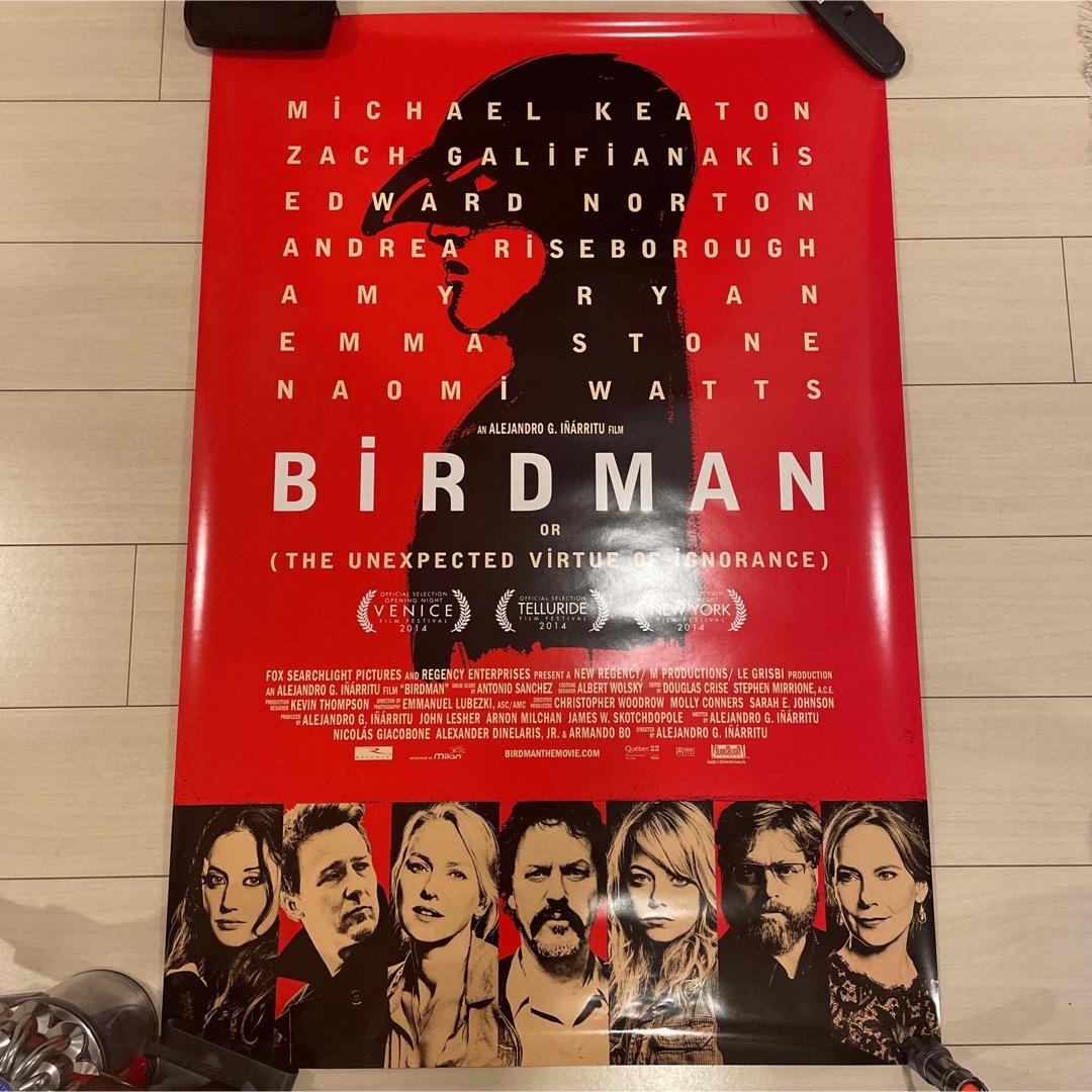 映画オリジナルポスター US版 『バードマン』 ワンシート 限定のサムネイル