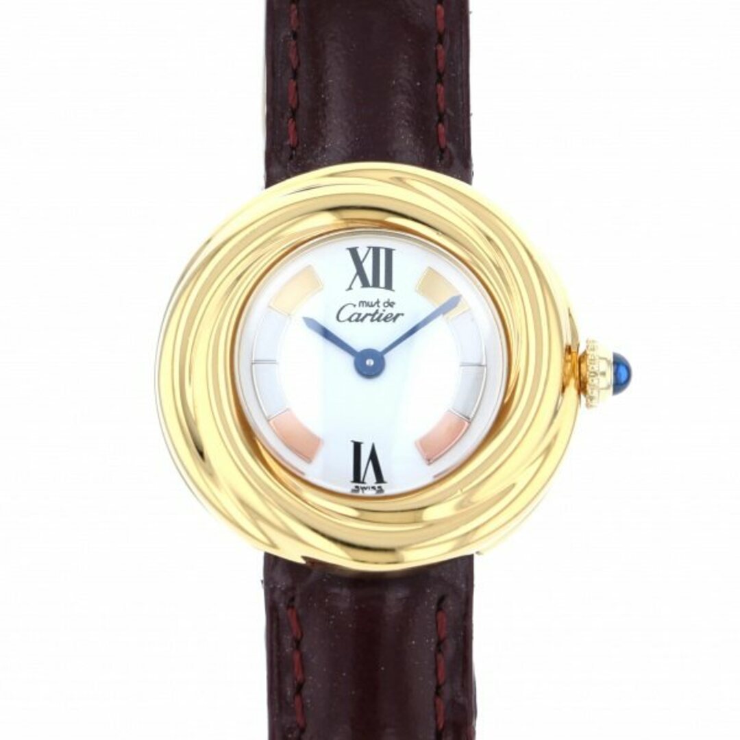 その他カルティエ Cartier マスト トリニティ ホワイト文字盤  腕時計 レディース
