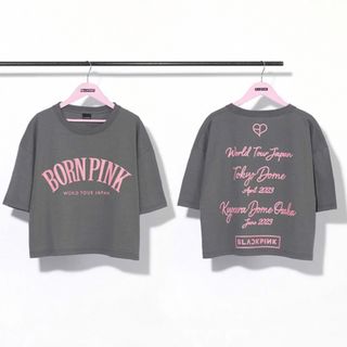 BLACKPINK ブラックピンク ロゴTシャツ short bornpink(アイドルグッズ)