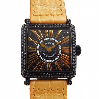 フランク・ミュラー FRANCK MULLER マスタースクエア 6002SQZDNRCD 全面ダイヤ文字盤 中古 腕時計 レディース(その他)