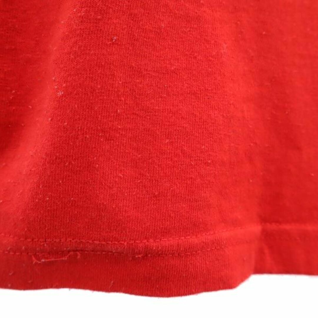 アウェイク USA製 プリント 半袖 Tシャツ M 赤 AWAKE ロゴ メンズ   【230612】 メール便可