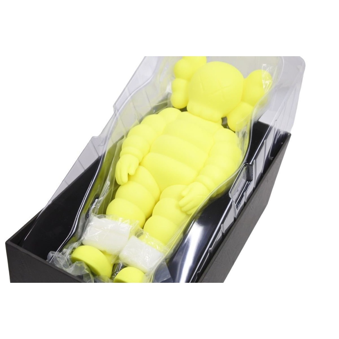 新品未使用 MEDICOM TOY メディコムトイ 人形 フィギュア KAWS カウズ What Party open edition イエロー Yellow 43280