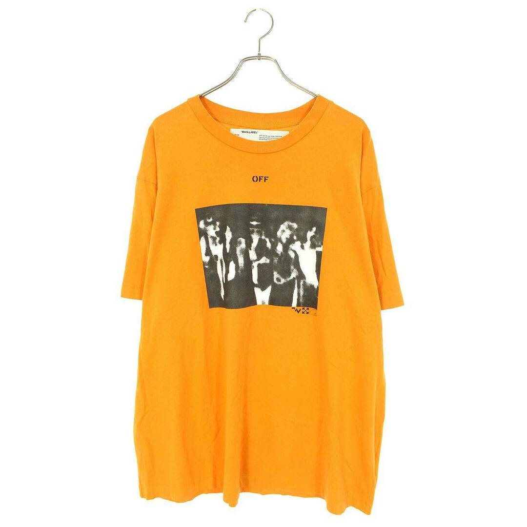 OFF-WHITE(オフホワイト)のオフホワイト  20SS  OMAA038R20185015 バックスプレーアロープリントTシャツ メンズ M メンズのトップス(Tシャツ/カットソー(半袖/袖なし))の商品写真