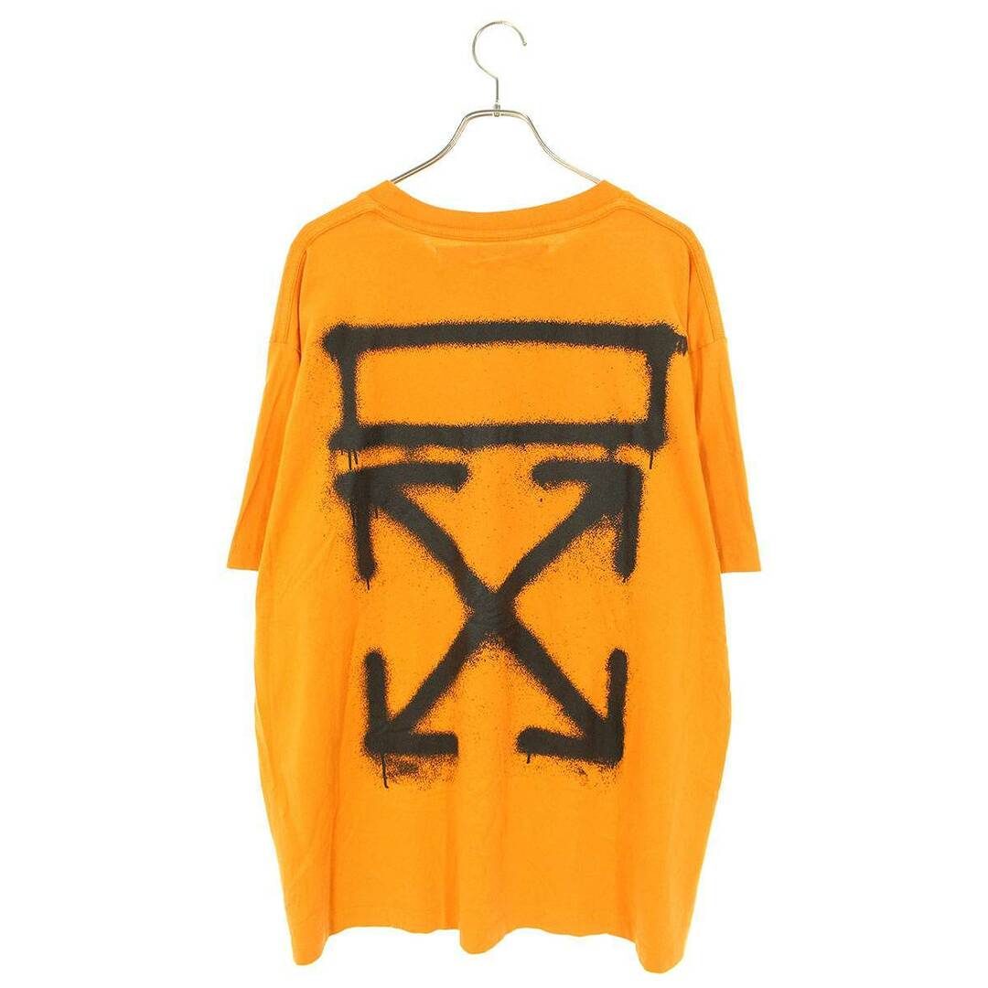 OFF-WHITE(オフホワイト)のオフホワイト  20SS  OMAA038R20185015 バックスプレーアロープリントTシャツ メンズ M メンズのトップス(Tシャツ/カットソー(半袖/袖なし))の商品写真