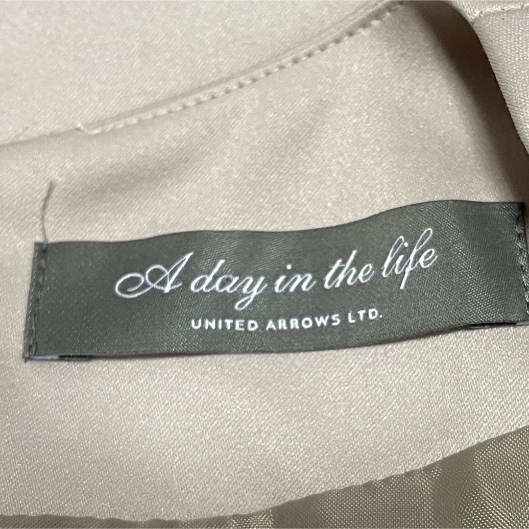 ★UNITED ARROWS★ひざ丈ワンピース Mサイズ相当 フォーマル