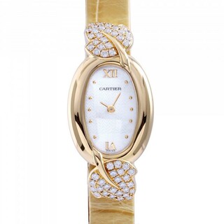 カルティエ Cartier ベニュワール WB506751 ホワイト文字盤 中古 腕時計 レディース(その他)