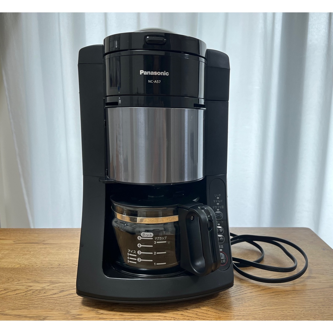 Panasonic(パナソニック)のコーヒーメーカー スマホ/家電/カメラの調理家電(コーヒーメーカー)の商品写真