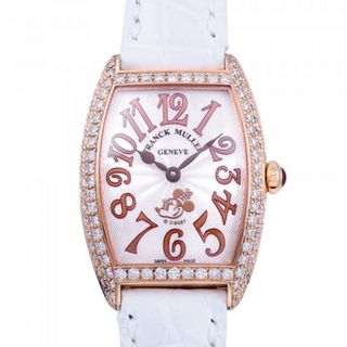 フランク・ミュラー FRANCK MULLER トノウカーベックス 東京ディズニーリゾート30周年記念 限定30本 1752QZDT.D5N シルバー文字盤 中古 腕時計 レディース(その他)