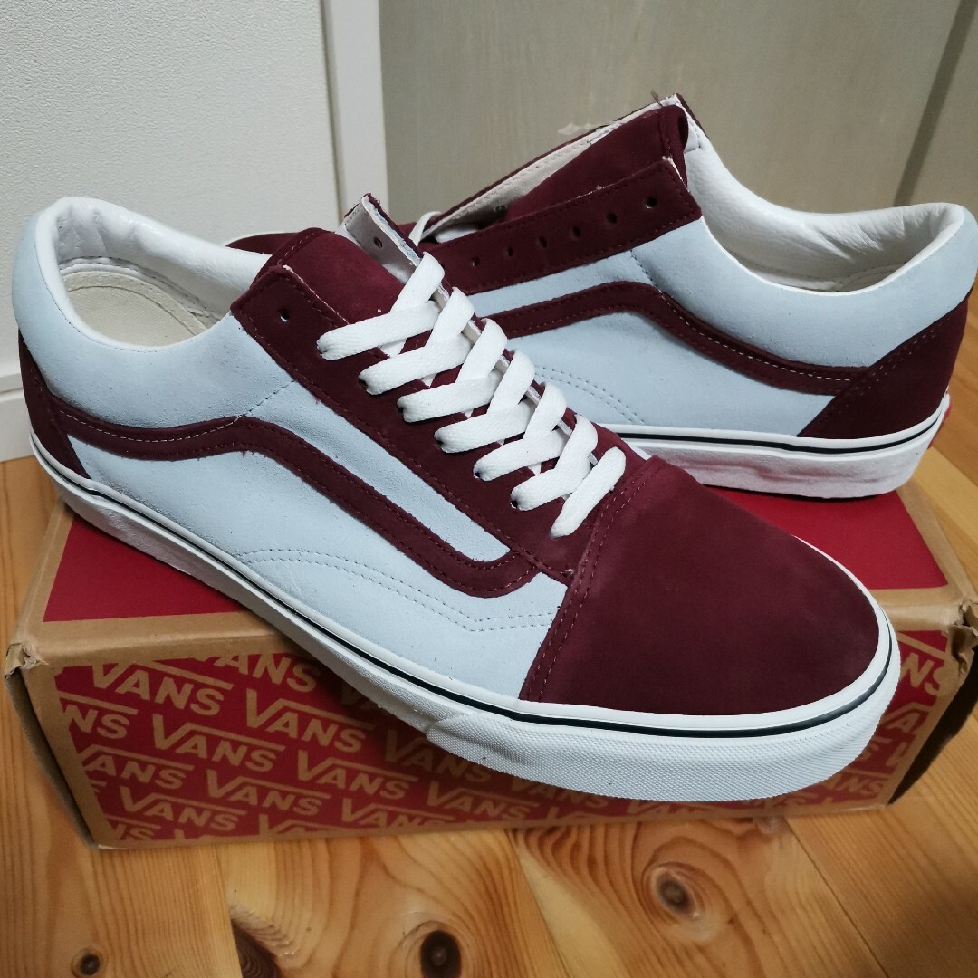 VANS(ヴァンズ)の【早い者勝ち値引き新品未使用】VANS OLD SKOOL ワインレッド30cm メンズの靴/シューズ(スニーカー)の商品写真