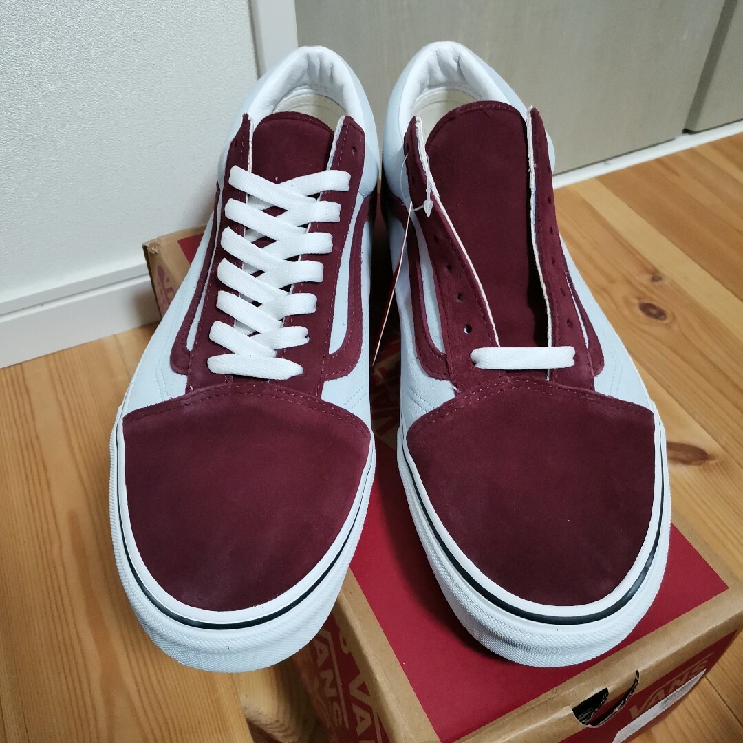 VANS(ヴァンズ)の【早い者勝ち値引き新品未使用】VANS OLD SKOOL ワインレッド30cm メンズの靴/シューズ(スニーカー)の商品写真