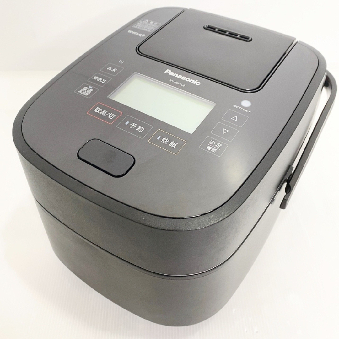 ブランド 新品 【良品】パナソニック 炊飯器 5.5合 IH式 Wおどり炊き
