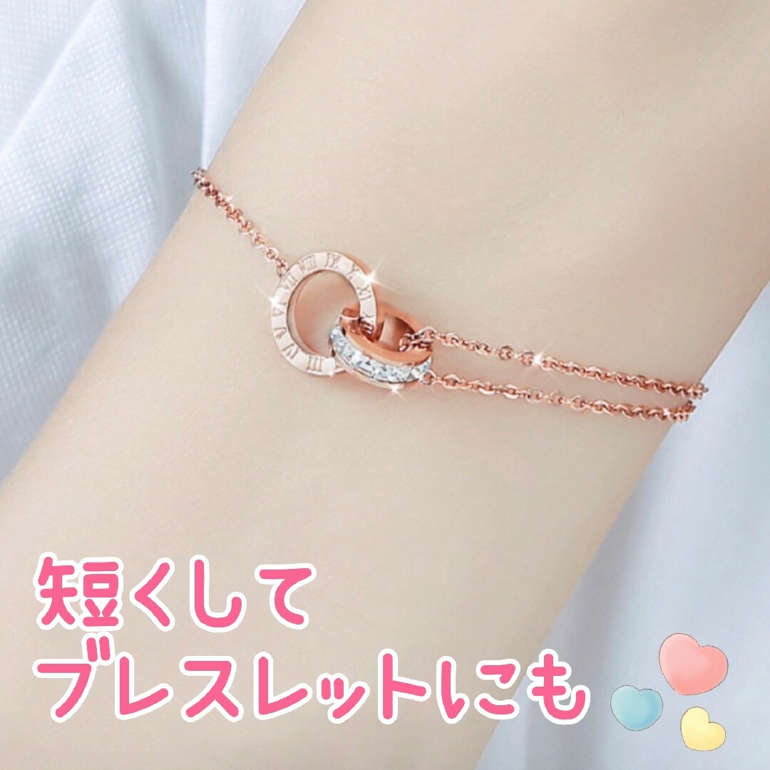 73%OFF!】 アンクレット １８ｋ ゴールド Love ハート 可愛い ダブル