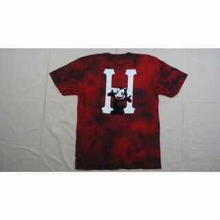ハフ(HUF)のHuf x Felix The Cat Classic T-Shirt 赤 M(Tシャツ/カットソー(半袖/袖なし))