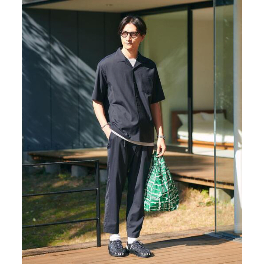 UNITED ARROWS green label relaxing(ユナイテッドアローズグリーンレーベルリラクシング)の最新作greenlabel relaxingTWウォッシャブルトロオープンカラー メンズのトップス(シャツ)の商品写真