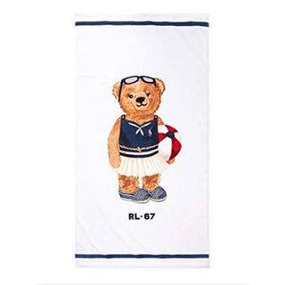 ポロラルフローレン(POLO RALPH LAUREN)のセット販売 ポロ ラルフローレン ポロベアー ビーチタオル 大判 (タオル/バス用品)