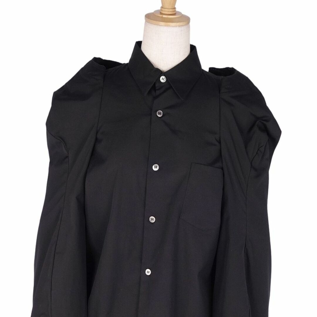 コムデギャルソンコムコムruffled neckline blouse