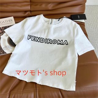 FENDI - FENDI by MARC JACOBS ホワイトジャージー Tシャツの通販｜ラクマ