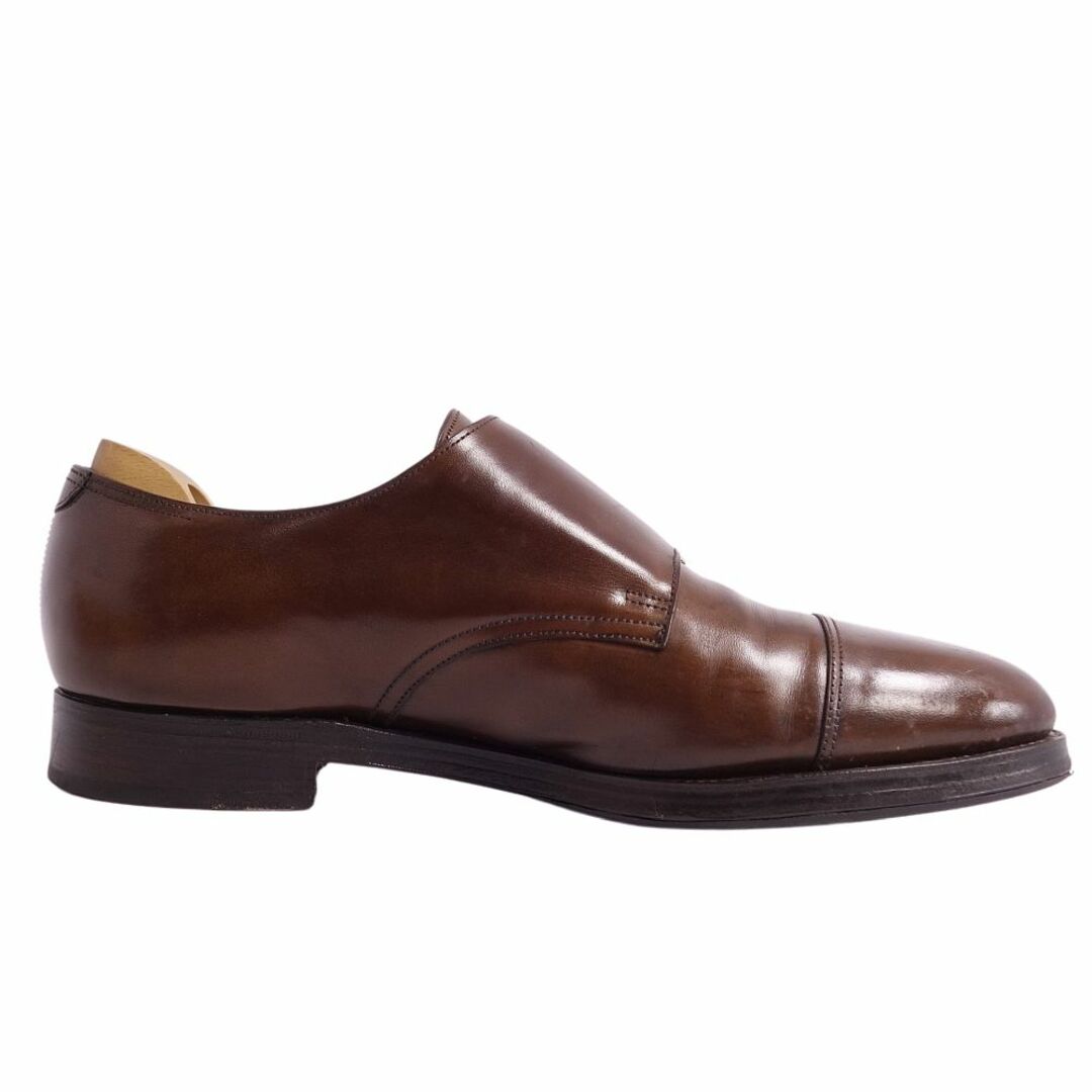 ジョンロブ JOHN LOBB レザーシューズ WALLACE ウォレス ダブル モンクストラップ 革靴 メンズ 7(25.5cm相当) ブラウン