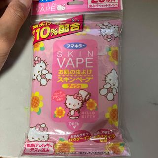 ハローキティ(ハローキティ)のフマキラー スキンベープ キティちゃん 虫除けシート(日用品/生活雑貨)