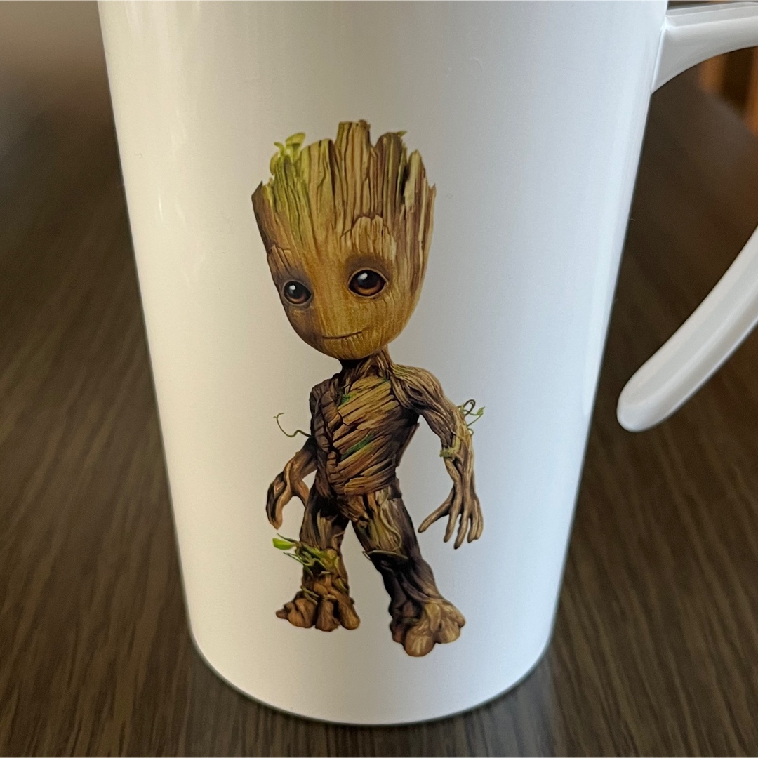 MARVEL(マーベル)のスタッキングマグ❷(リアルアート/グルート)450ml 未使用 マーベル インテリア/住まい/日用品のキッチン/食器(グラス/カップ)の商品写真