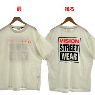 ヴィジョン ストリート ウェア(VISION STREET WEAR)のVISION STREET WEAR Tシャツ バックプリント アイボリー 3L(Tシャツ/カットソー(半袖/袖なし))