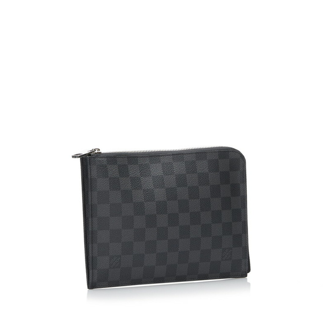 ルイ ヴィトン ダミエ グラフィット ポシェット ジュールPM クラッチバッグ セカンドバッグ N60113 PVC レディース LOUIS VUITTON 【222-91627】