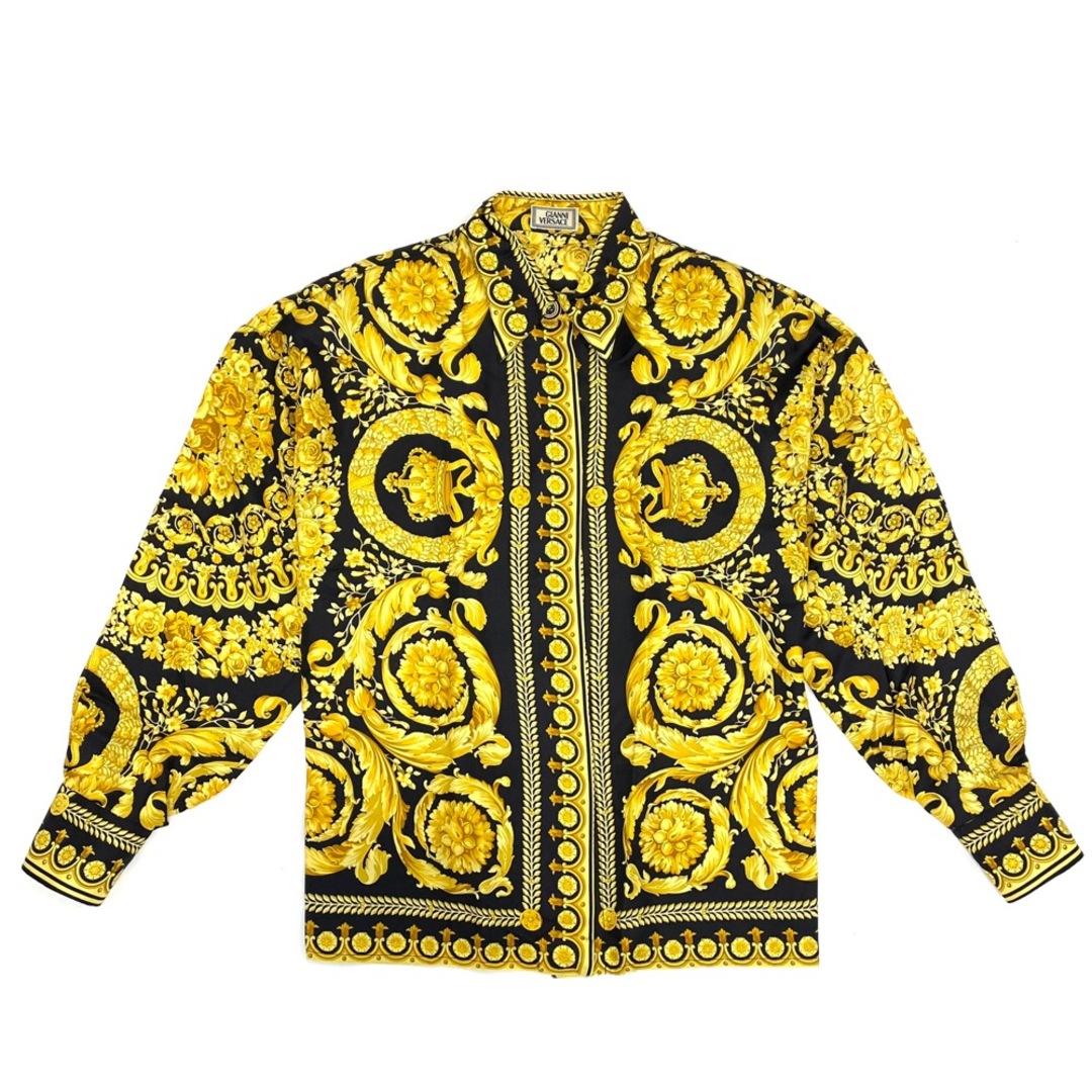 GIANNI VERSACE ジャンニ ヴェルサーチ 総柄ワイシャツ | www.korfball.gr