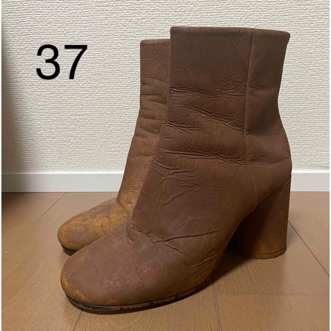 Maison Martin Margiela マルジェラ スエード ヒールブーツ-