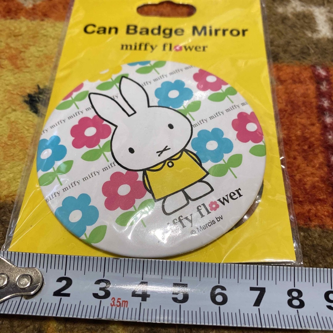 miffy(ミッフィー)のミッフィーちゃん缶バッジミラー レディースのファッション小物(ミラー)の商品写真