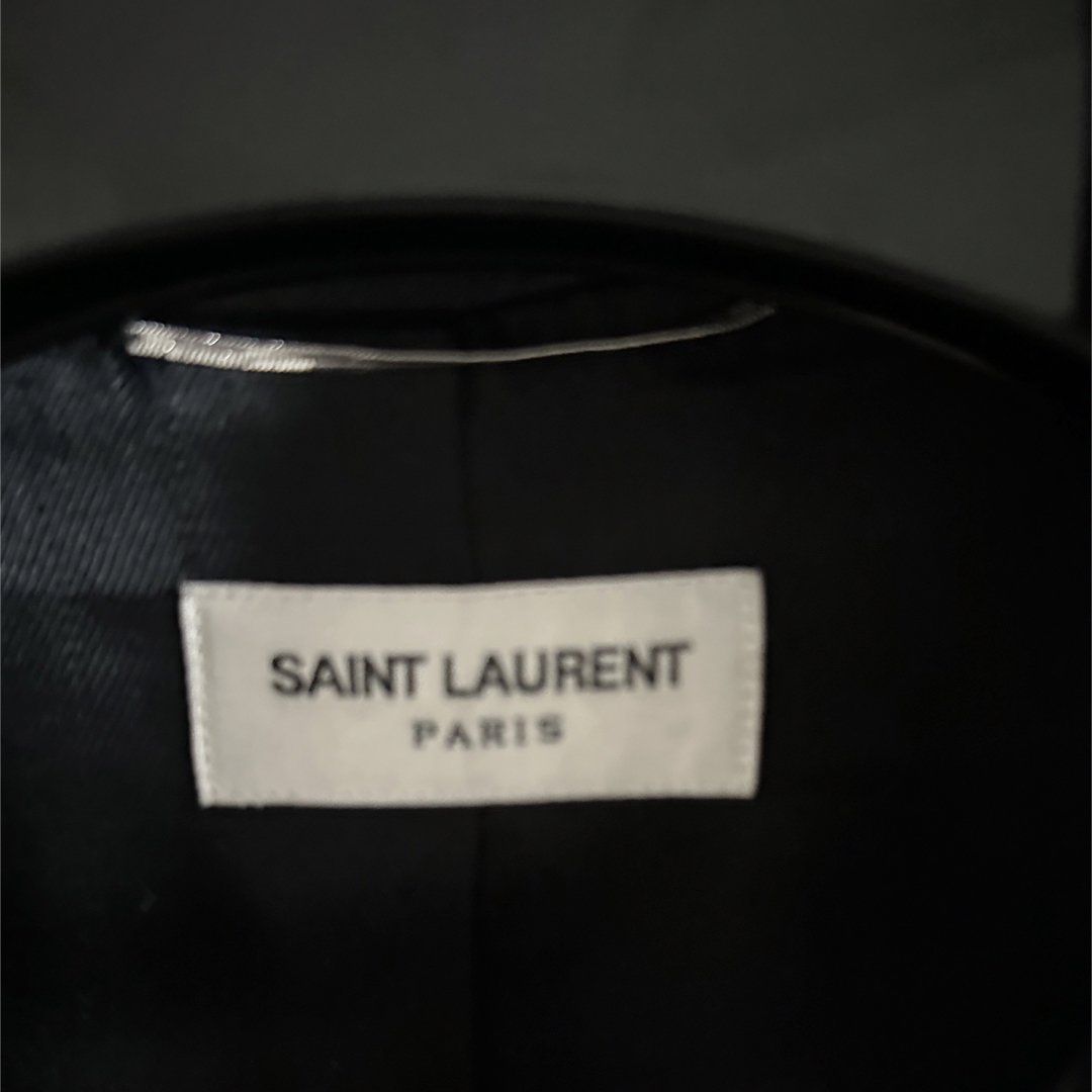 Saint Laurent(サンローラン)の専用！定価80万位 サンローラン 14AW ハラコライダース USED メンズのジャケット/アウター(ライダースジャケット)の商品写真