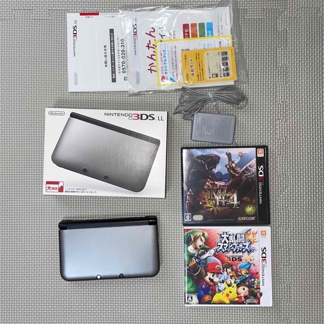 ニンテンドー 3DSLL ＋ソフト2本 - 携帯用ゲーム機本体